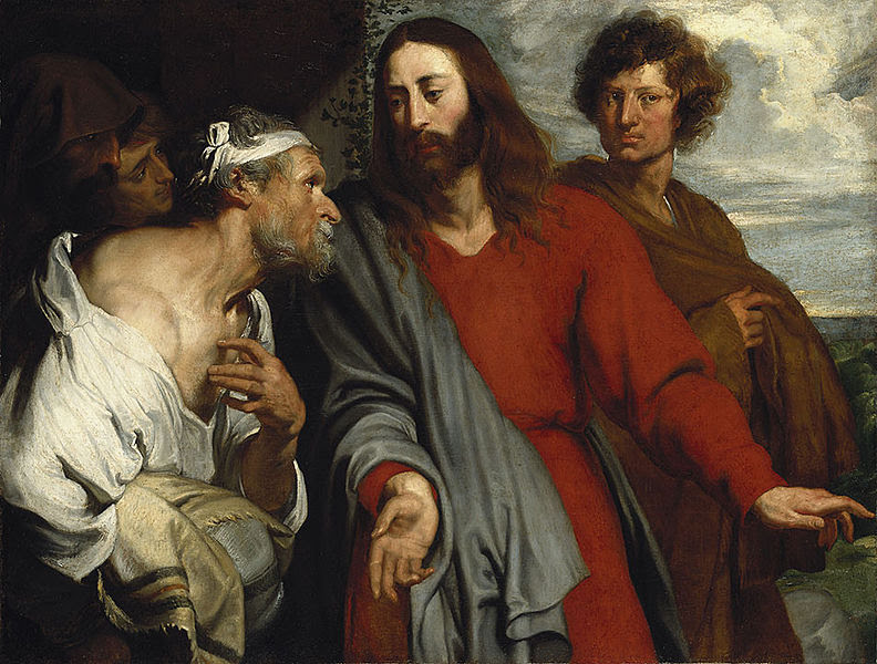 Healing of the Paralytic - Anthony van Dyck (1599–1641)