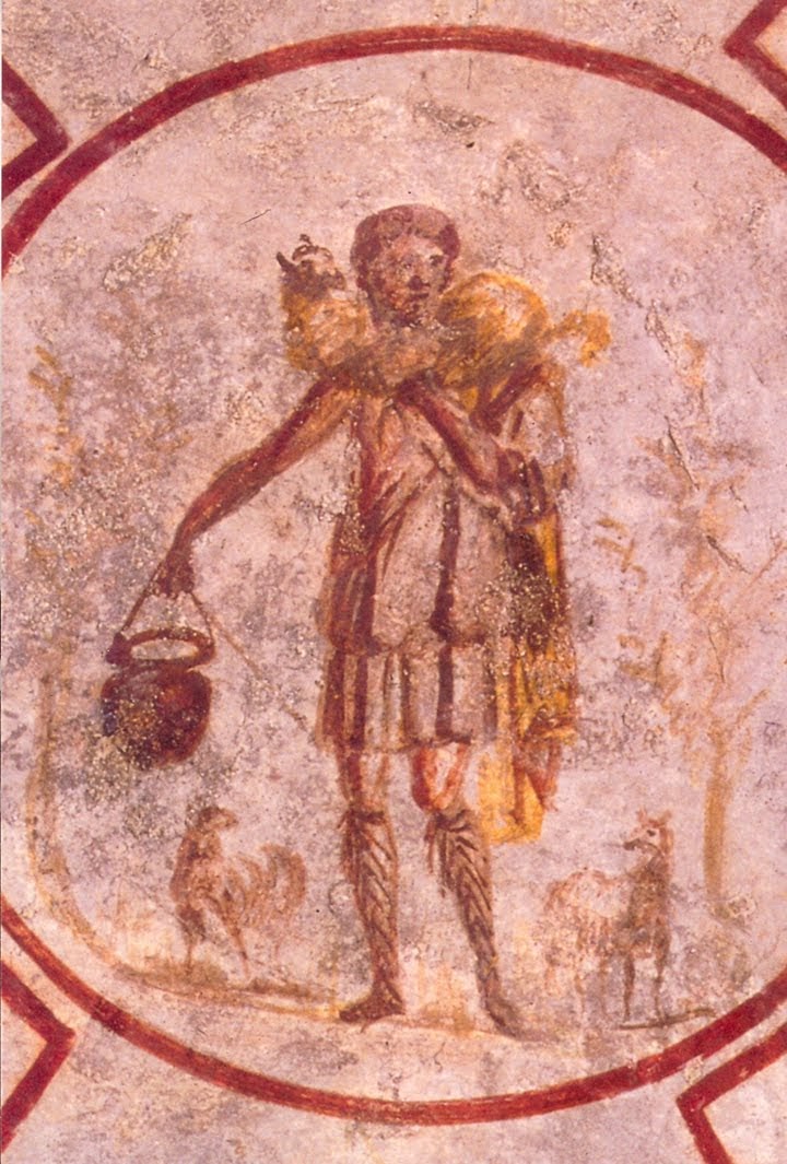 Catacomb of St. Callixtus - The Good Shepherd (3rd century)