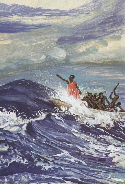 Jesus lulls a storm - Mark 4:35-41