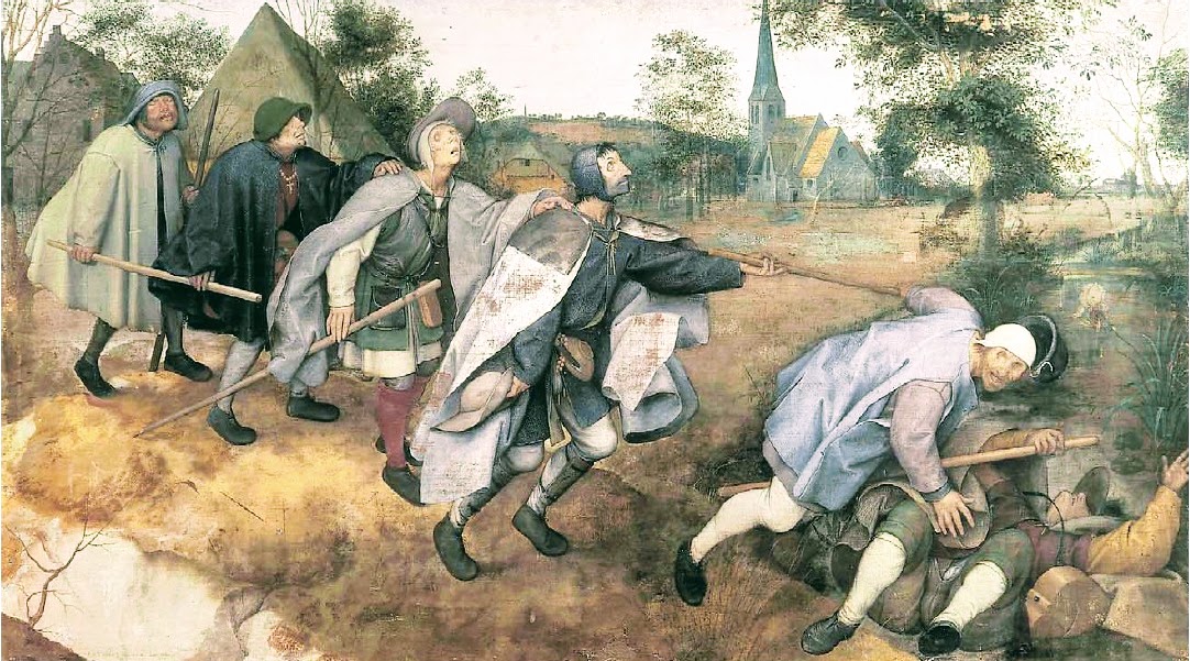 Pieter Bruegel the Elder, The Blind Leading the Blind (1568)