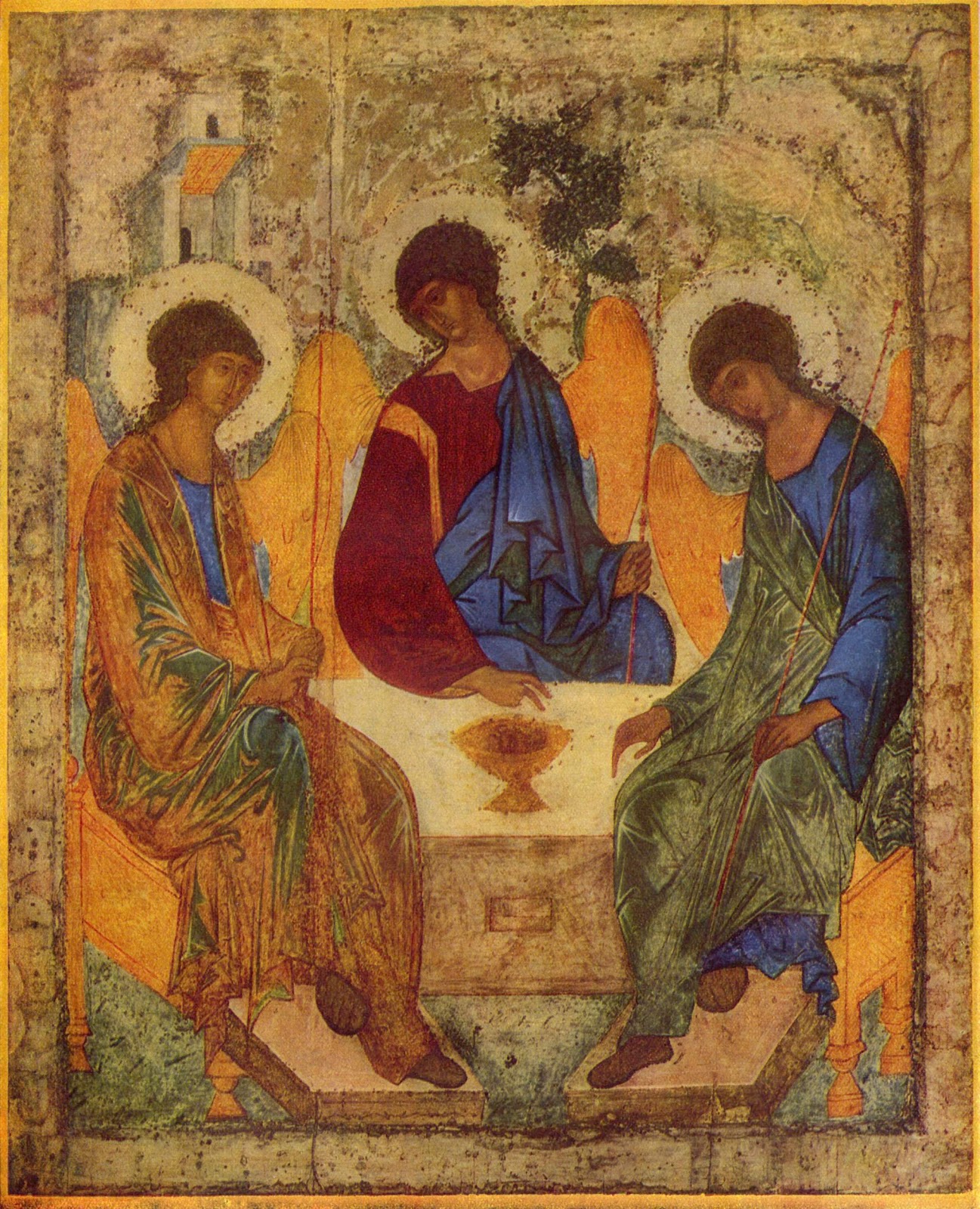 Andrei Rublev (1360–1430), The Holy Trinity - Rublev