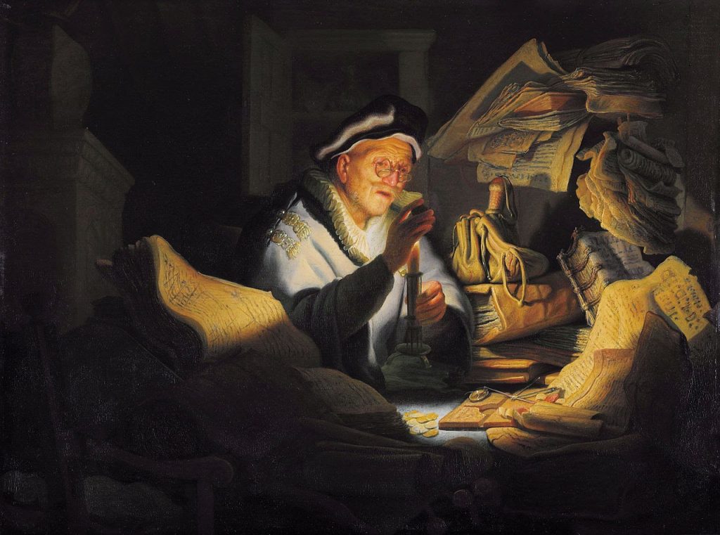 Rembrandt (1606–1669), The Parable of the Rich Fool