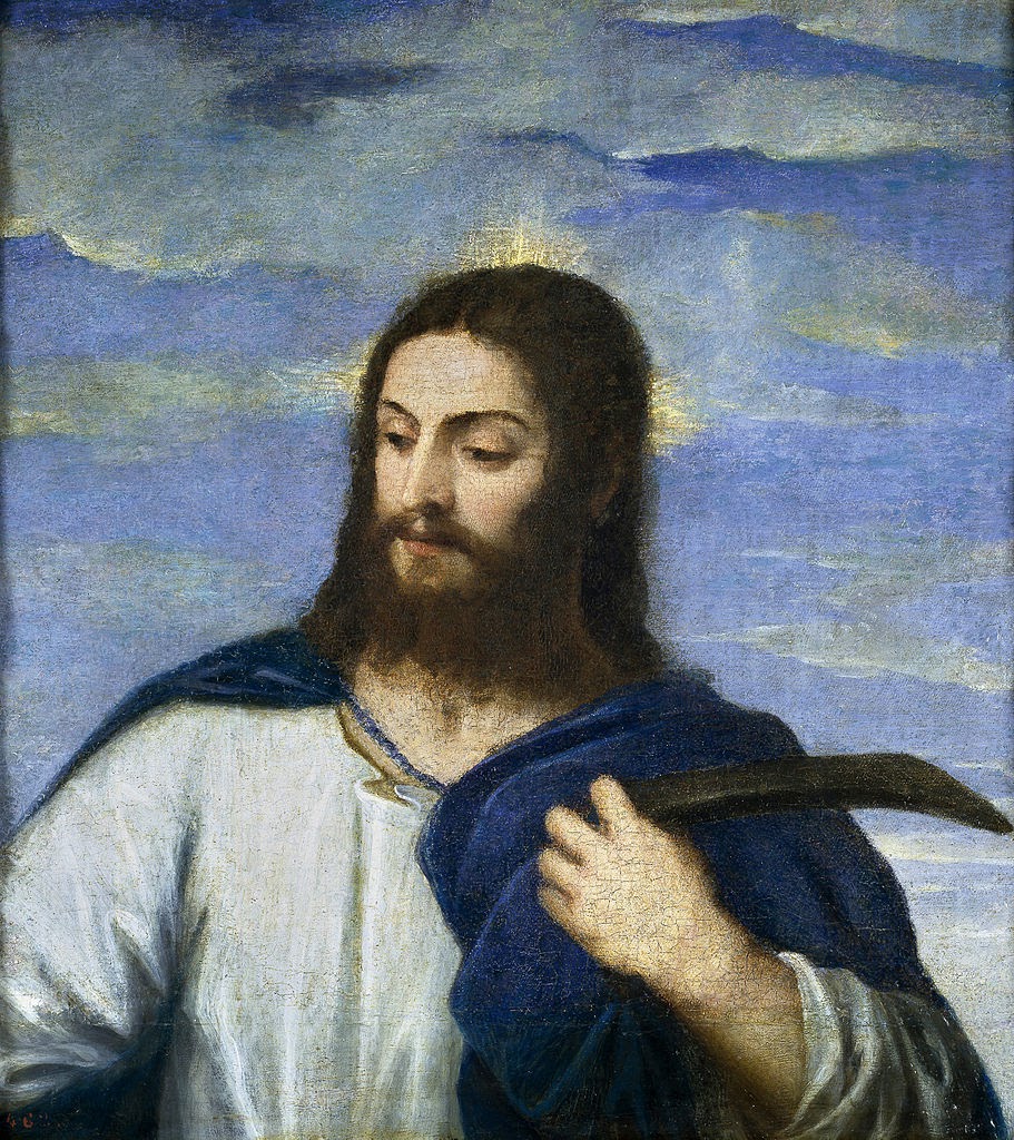Tiziano (1490–1576), Christ (detail)