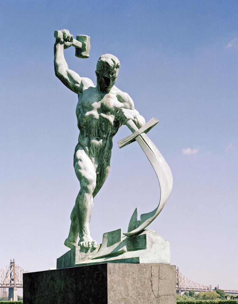 Evgeniy Viktorovich Vuchetich (1908-1974), Let Us Beat Our Swords into Plowshares