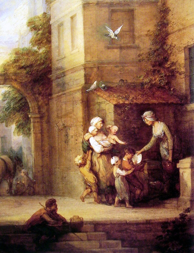 Thomas Gainsborough (1727-1788), Charity relieving Distress