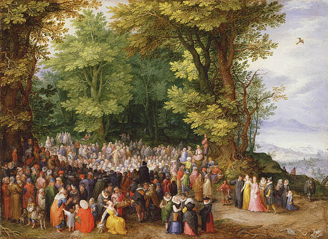 Jan Brueghel the Elder (1568–1625), The Sermon on the Mount