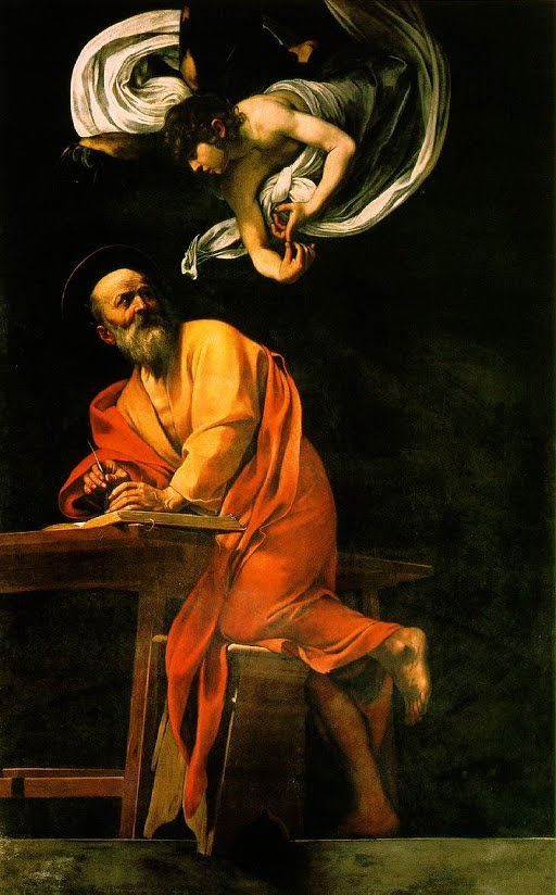 Caravaggio (1573–1610), St Matthew and the Angel