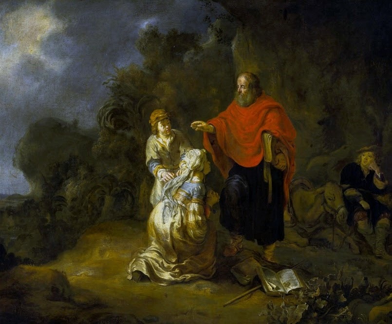 Gerbrand van den Eeckhout (1621–1674), Elisha and the Shunammite woman
