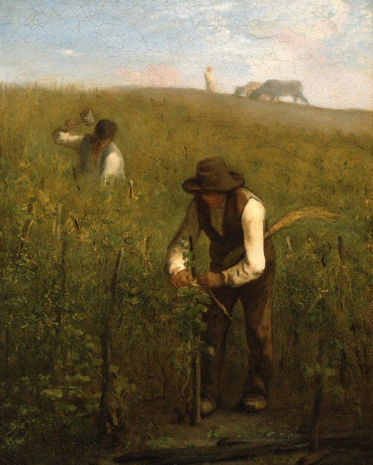 Millet, Jean François, 1814-1875. In the Vineyard