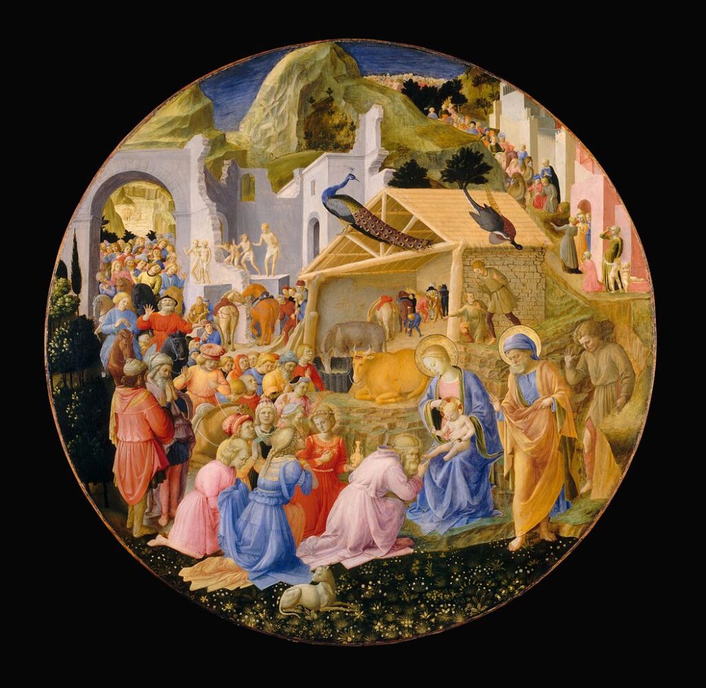 Fra Angelico and Filippo Lippi, Adoration of the Magi