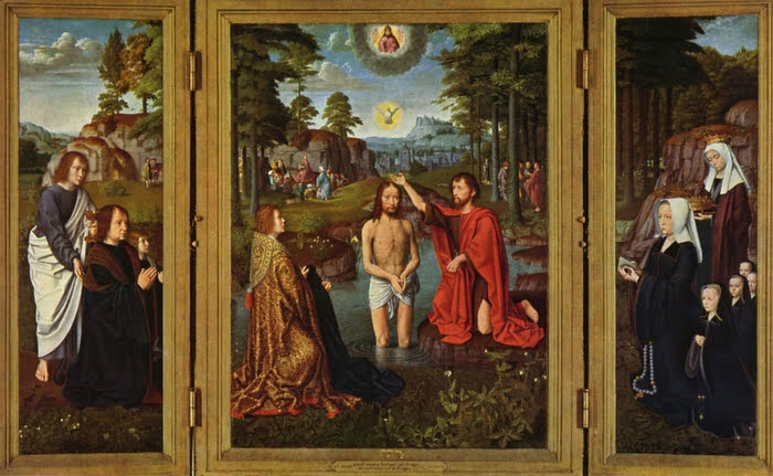 Gérard David (ca. 1460-1523), Baptism of Christ