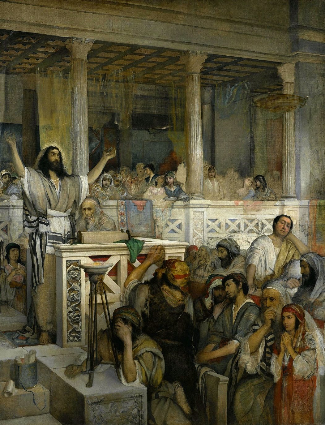 Maurycy Gottlieb (1856–1879), Christ Preaching at Capernaum