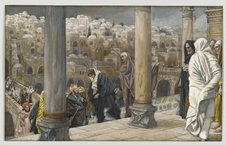 James Tissot (1836–1902), The Gentiles Ask to See Jesus (Les gentils demandent à voir Jésus)